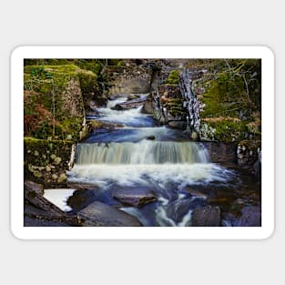 Bracklinn Falls Callander Scotland Sticker